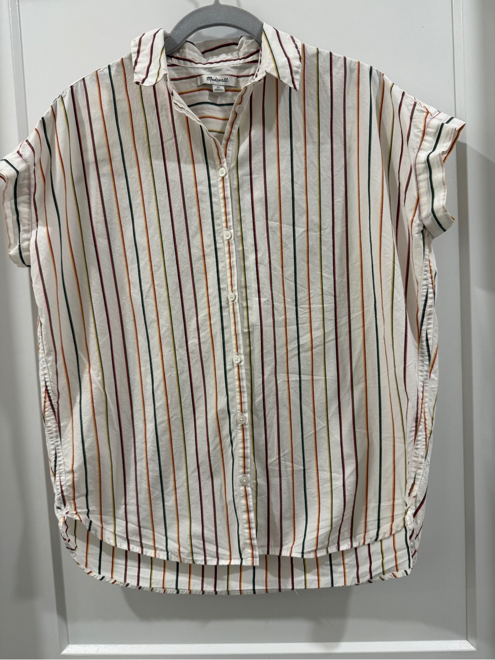 Madewell Central Shirt in Sadie Size XS - Picture 3 of 5